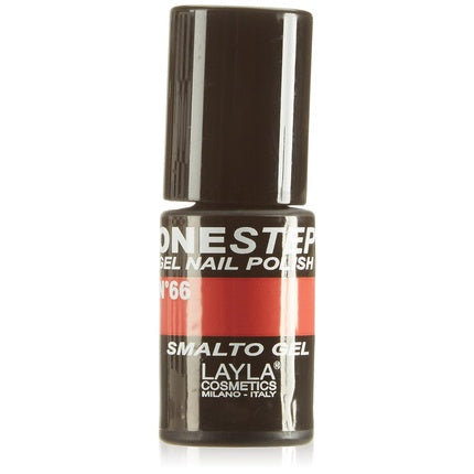 Oja gel, Layla Cosmetics, One Step, roșu 5ml