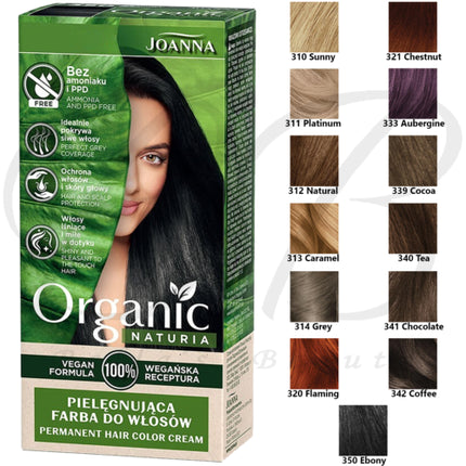Vopsea Păr, Joanna, Naturia, Negru