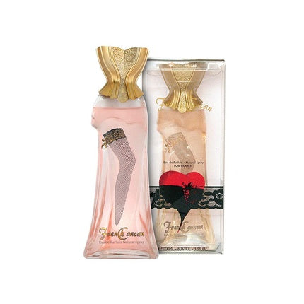 French Cancan, Nina Ricci, 100 ml, parfum pentru femei, sticlă transparentă cu design de fustă roz