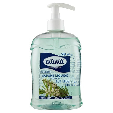 Săpun lichid, Milmil, 500ml, ulei de arbore de ceai