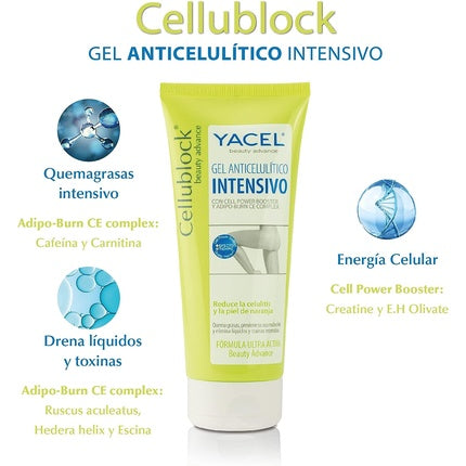 Cremă Anticelulitică, Yacel, Cellublock, 200ml