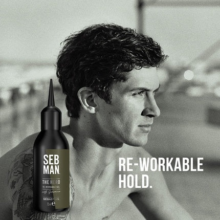 Gel de păr Sebastian Professional Seb Man The Hero, 75ml