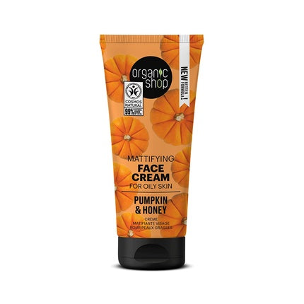 Cremă Față, Organic Shop, Mattifying Pumpkin&Honey, 50ml