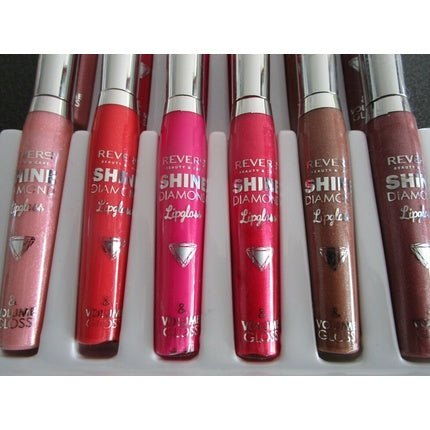 Glos buze Shine Diamond, Revers Cosmetics, set de 8 culori diverse, ambalaj original