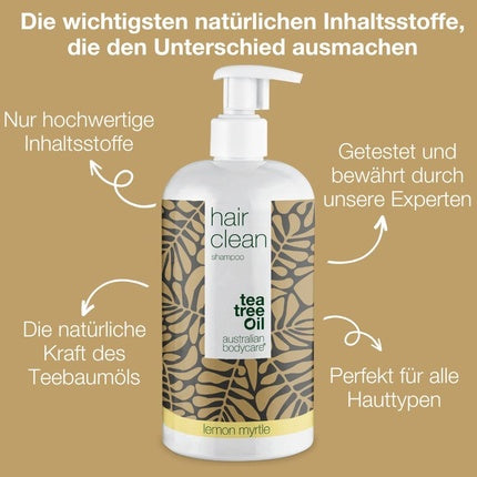 Șampon, Australian Bodycare, Hair Clean, 500ml, design floral