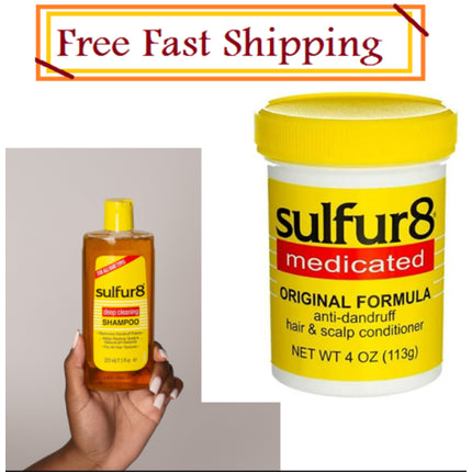 Balsam Sulfur8, Medicated, 113g, galben