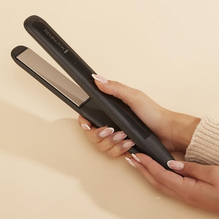 Egalizator păr Remington S1370 Slim, negru, plăci ceramice