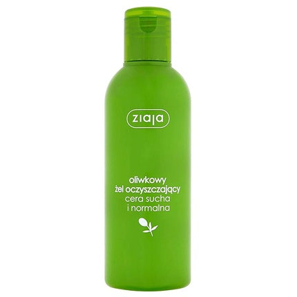 Gel de curățare față Ziaja Natural Olive, 200ml pentru piele uscată și normală