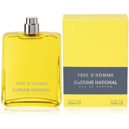 Extrait de Parfum, Costume National, Free D'Homme, 100ml, galben