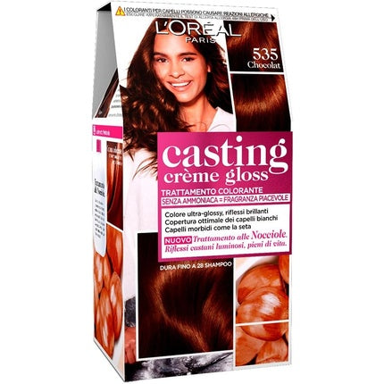 Vopsea de păr, L'Oréal Paris, Casting Crème Gloss, ciocolatiu