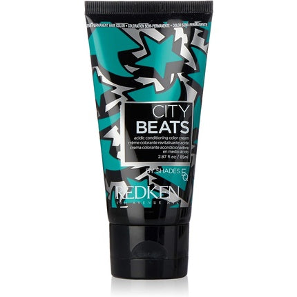 Vopsea de par, Redken, City Beats, teal, 85ml