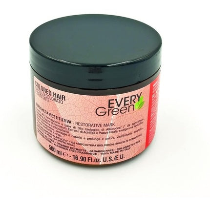 Mască regenerativă pentru păr colorat, Every Green Color-Treated Hair Restorative Mask, 500ml