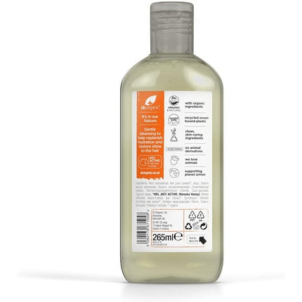 Șampon Dr Organic, Manuka, ambalaj ecologic, 265ml