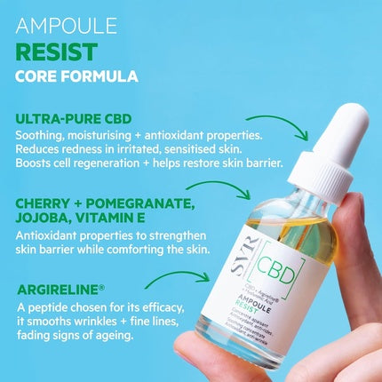 Ulei-Serum pentru Față, SVR CBD Ampoule Resist, 30ml