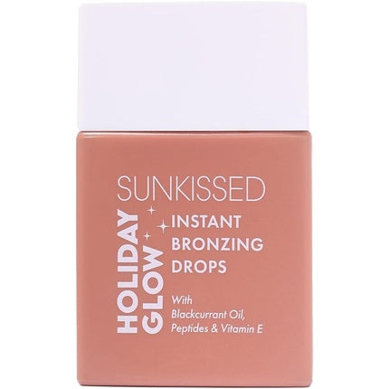 Sunkissed Holiday Glow Instant Bronzing Drops, 50ml, Culoare bronz, cu ulei de coacăz negru și vitamina E