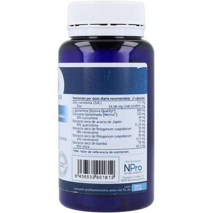 Capsule, Sensaido, NPro Regenintest, 60 capsule, albastru