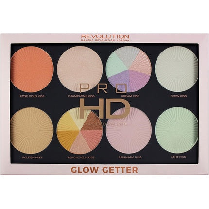 Paletă Highlighter Makeup Revolution Pro HD Glow Getter