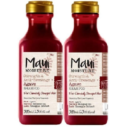 Șampon Maui Moisture, Strength & Anti-Breakage + Agave, 13 Ounce (2 buc), roșu