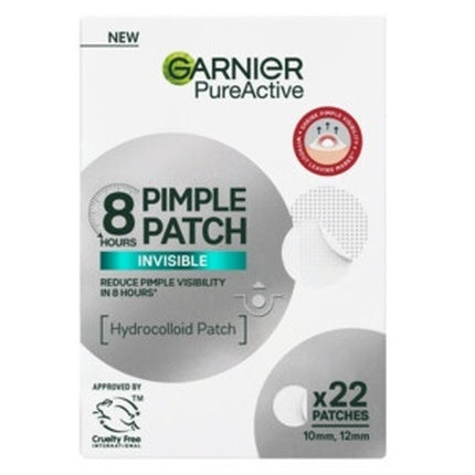 Patchuri pentru coșuri, Garnier Pure Active Pimple Patch, 22 buc, hidrocoloid
