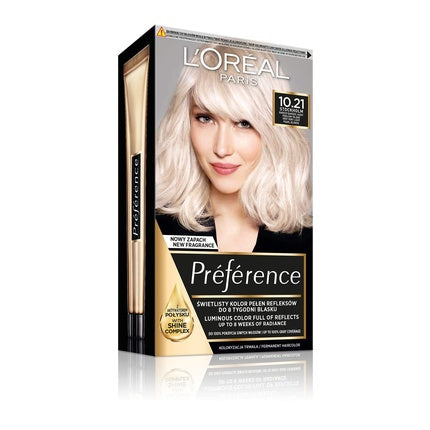 Vopsea de păr, L'Oréal Paris Préférence, Stockholm, blond foarte deschis perlat