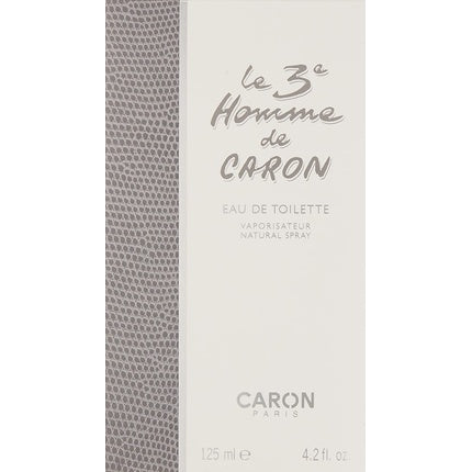 Eau De Toilette Caron LE 3eme Homme 125ml flacon argintiu