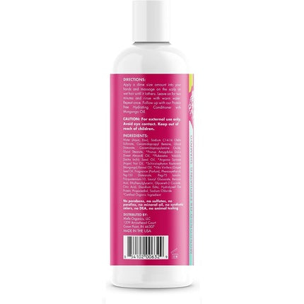Șampon exfoliant Mielle Organics Mongongo Oil, 339g