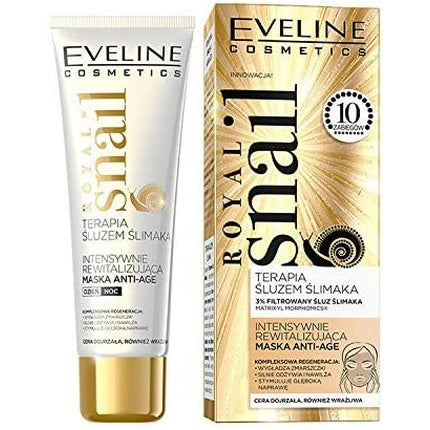 Mască facială Eveline Cosmetics Royal Snail, 50ml - Hidratare Intensivă pentru Piele Matură și Sensibilă