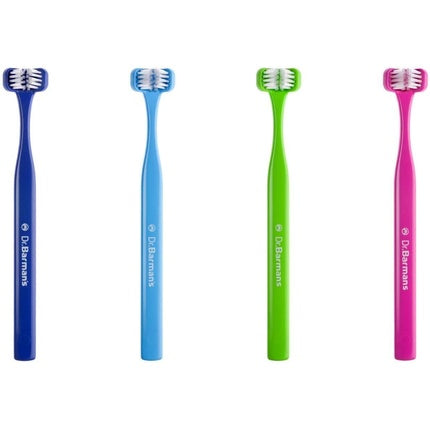 Periuță de dinți copii, Dr. Barman's Super Brush Compact Junior, Portocalie