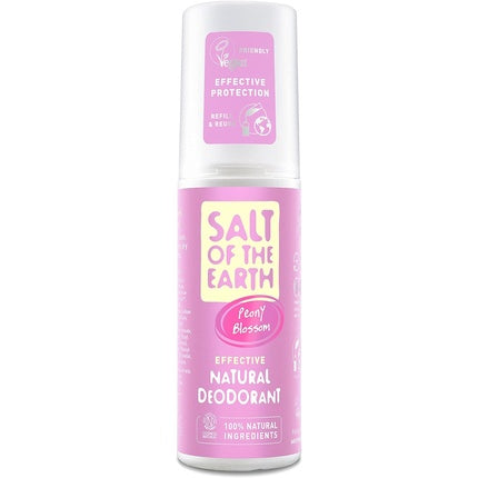 Deodorant spray, Salt Of The Earth, Peony Blossom, 100ml