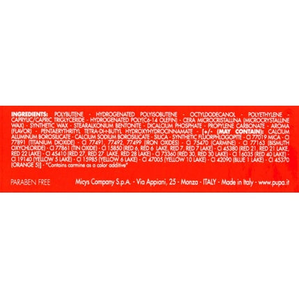 Ruj, Pupa Milano, I'm Pure-Colour Absolute Shine 309, Rouge Noir