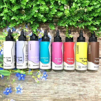 Vopsea de păr, Elgon, I-Light, roz aprins, 100ml