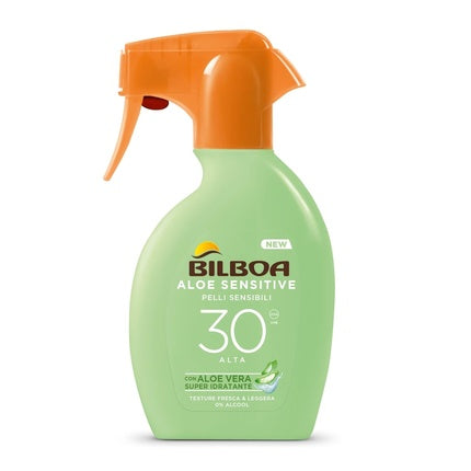 Spray solar corp Bilboa, Aloe Sensitive, SPF 30, 250ml