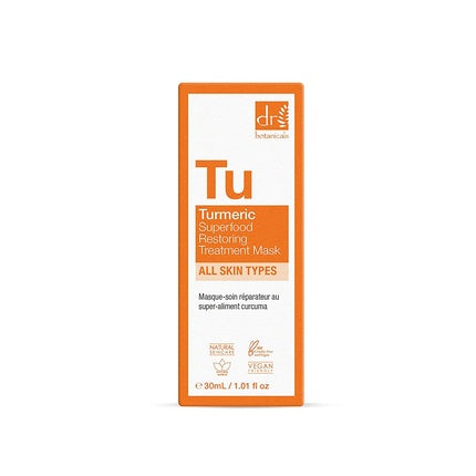 Masca faciala Dr Botanicals, Turmeric Superfood, 30ml