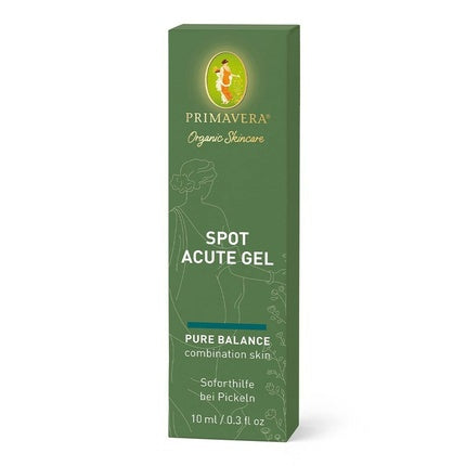 Gel antiacneic, Primavera, Spot Acute, 10ml, vegan