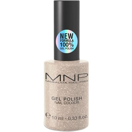 Gel Polish Mesauda MNP 232 NY Spark 10ml - Argintiu cu sclipici