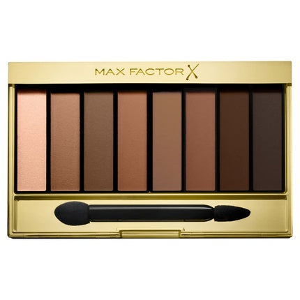 Paletă ochi Max Factor Masterpiece Nude Palette Matte Sands 08, culori maro, cutie aurie