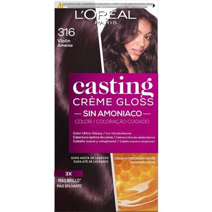 Vopsea de păr, L'Oréal, Casting Cream Gloss, brunet