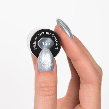 Vopsea Gel Semilac UV Hybrid Luxury Chillout 7ml - Silk Effect Collection
