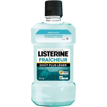 Listerine Freshness Mouthwash Lighter Taste 500ml