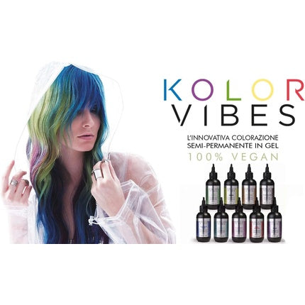 Vopsea de păr Inebrya Kolor Vibes Chocolate, 150ml, negru