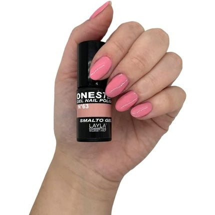 Smalto Gel Nail Polish, Layla Cosmetics, One Step #63, culoare corai, capacitate 10ml