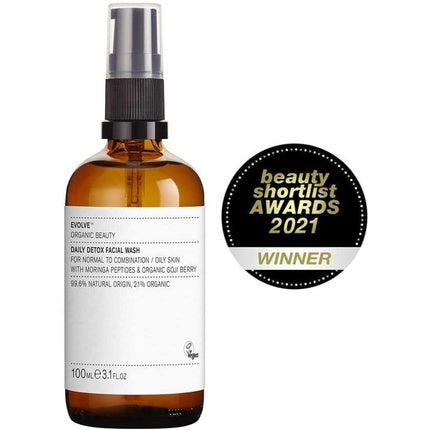 Gel de curățare, Evolve, Detoxifiant, 100 mL, maro