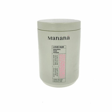 Mască pentru păr, Mananã Love Hue, 1000 ml, alb