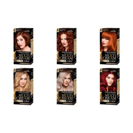 Vopsea de păr Joanna Multi Cream Color, diverse nuanțe, cremă