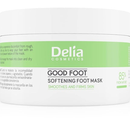 Masca pentru picioare, Delia Cosmetics, 90ml, hidratare