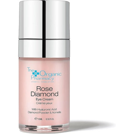 Cremă de ochi, The Organic Pharmacy, Rose Diamond, 15ml, roz