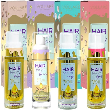 Serum păr, Vollare Cosmetics, 30ml, ulei cocos