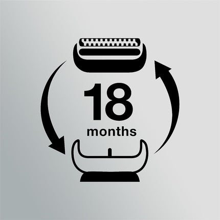 Cap de ras electric Braun 73S, compatibil cu seria 7 nouă, argintiu