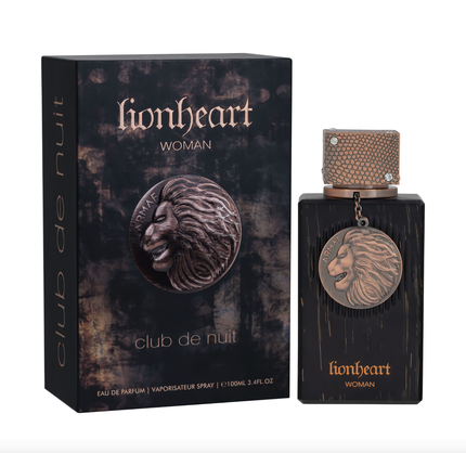 Parfum Armaf Heritage Lionheart Woman, EDT, 100 ml, sticlă neagră cu medaliu leu auriu