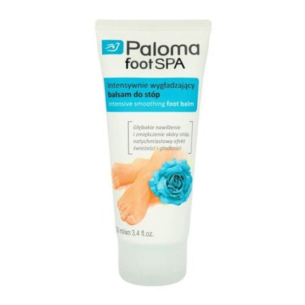 Balsam pentru Picioare Miraculum Paloma footSPA, Intensive Smoothing Foot Lotion 100ml, Alb